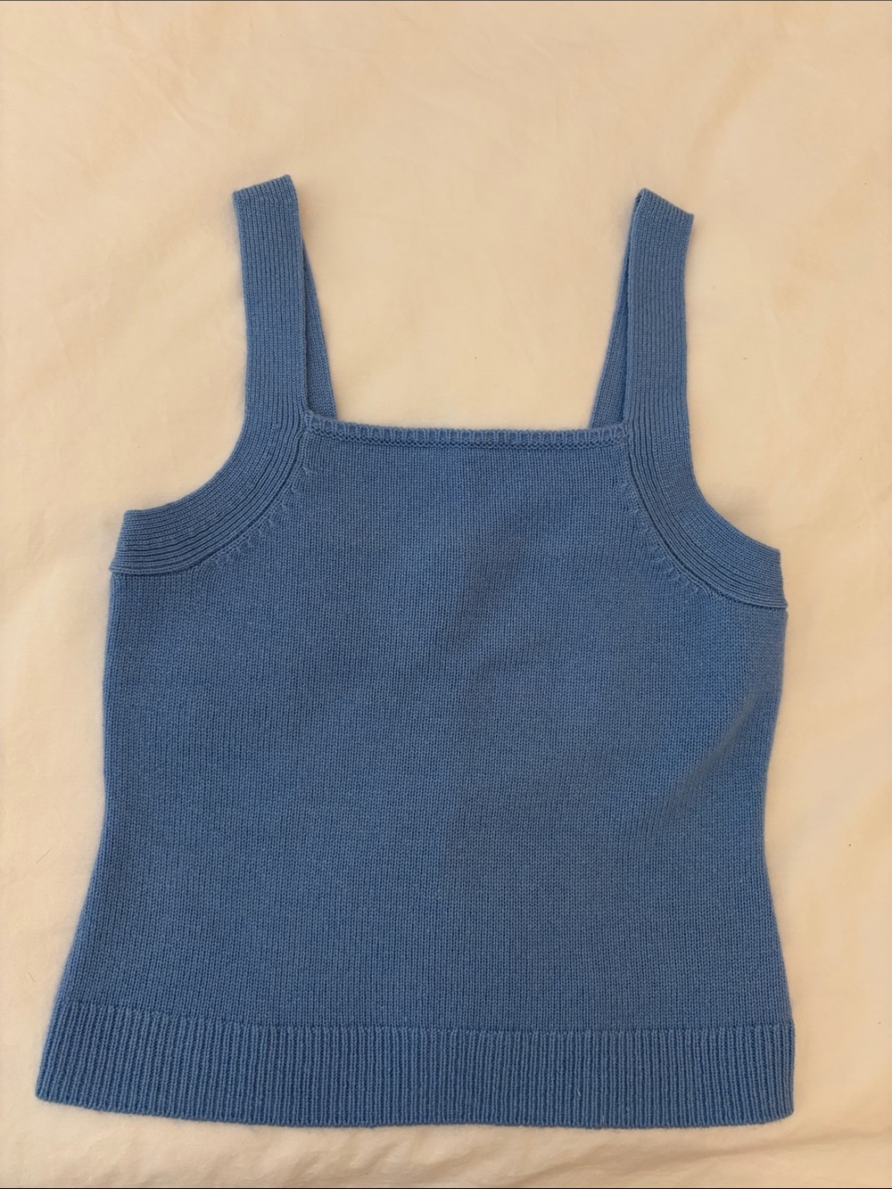 Banana Republic Light Blue Cashmere Tank Top